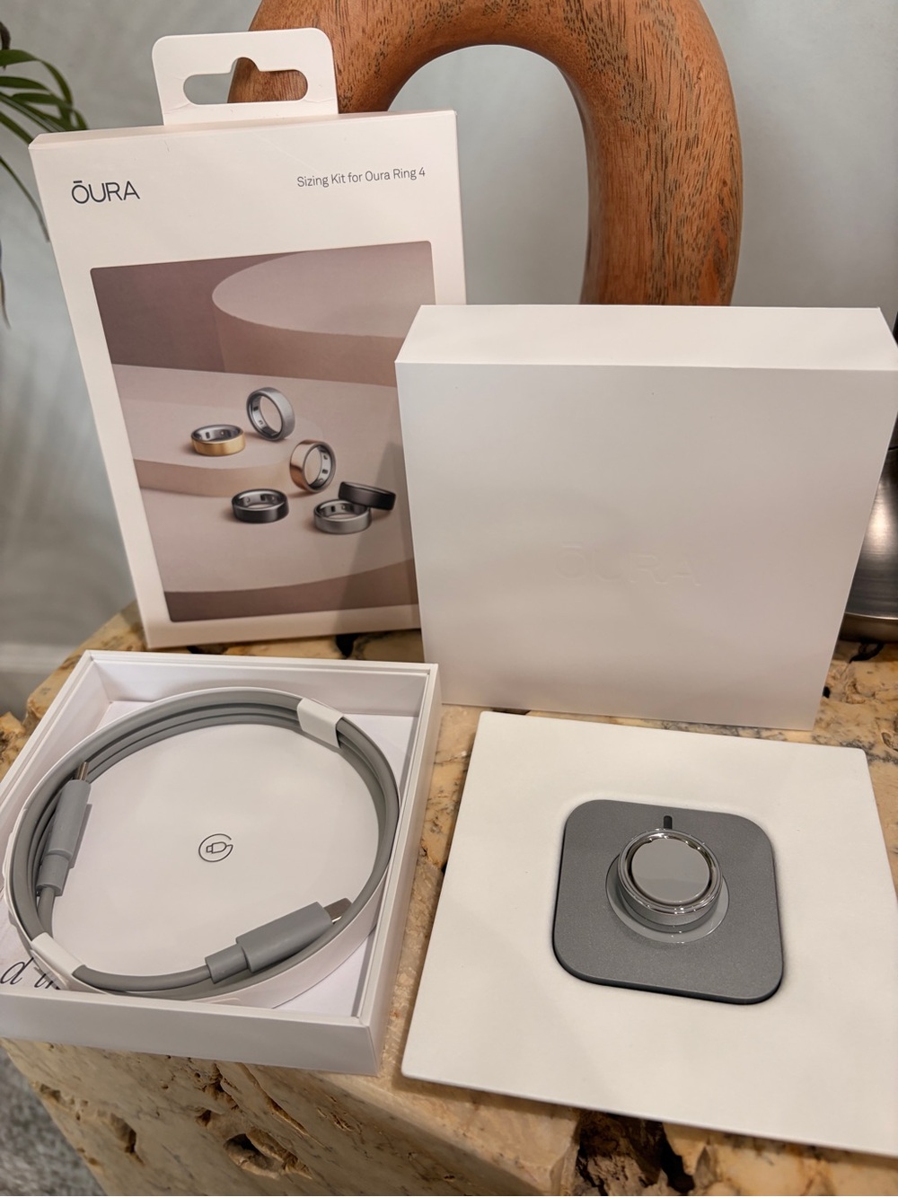 Brand New Oura Ring Gen 4 - Silver - Size 8